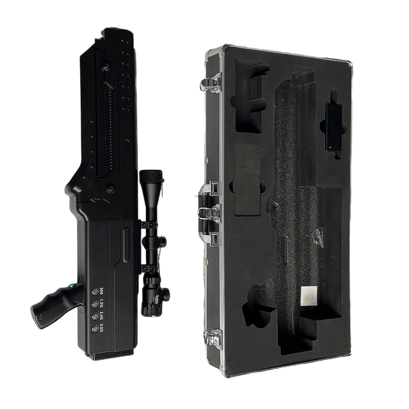  凤泉手持便携式枪型低空防御反制四通道A型