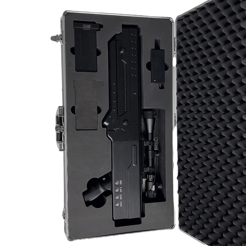  凤泉手持便携式枪型低空防御反制四通道B型